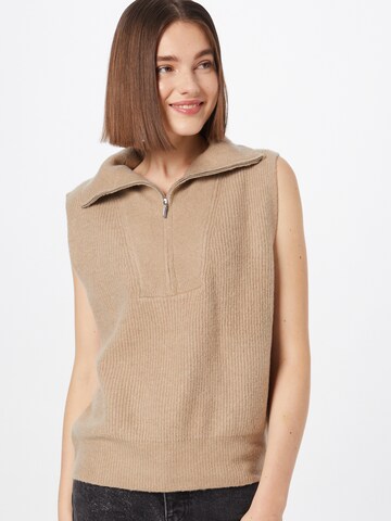 Gina Tricot Sweater 'Lena' in Brown: front