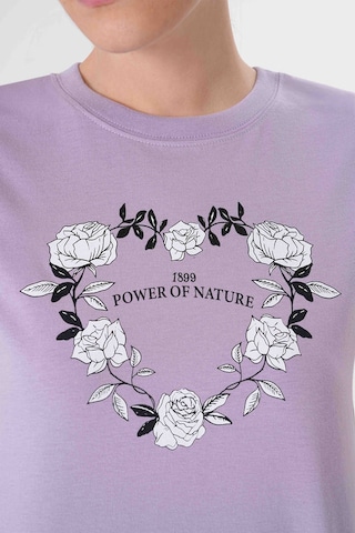 UNIQVIBE Shirt in Purple