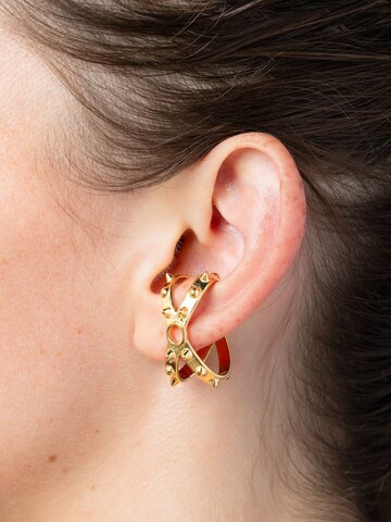 YParis Oorbellen 'Ear cuff Marlo Glory G' in Goud