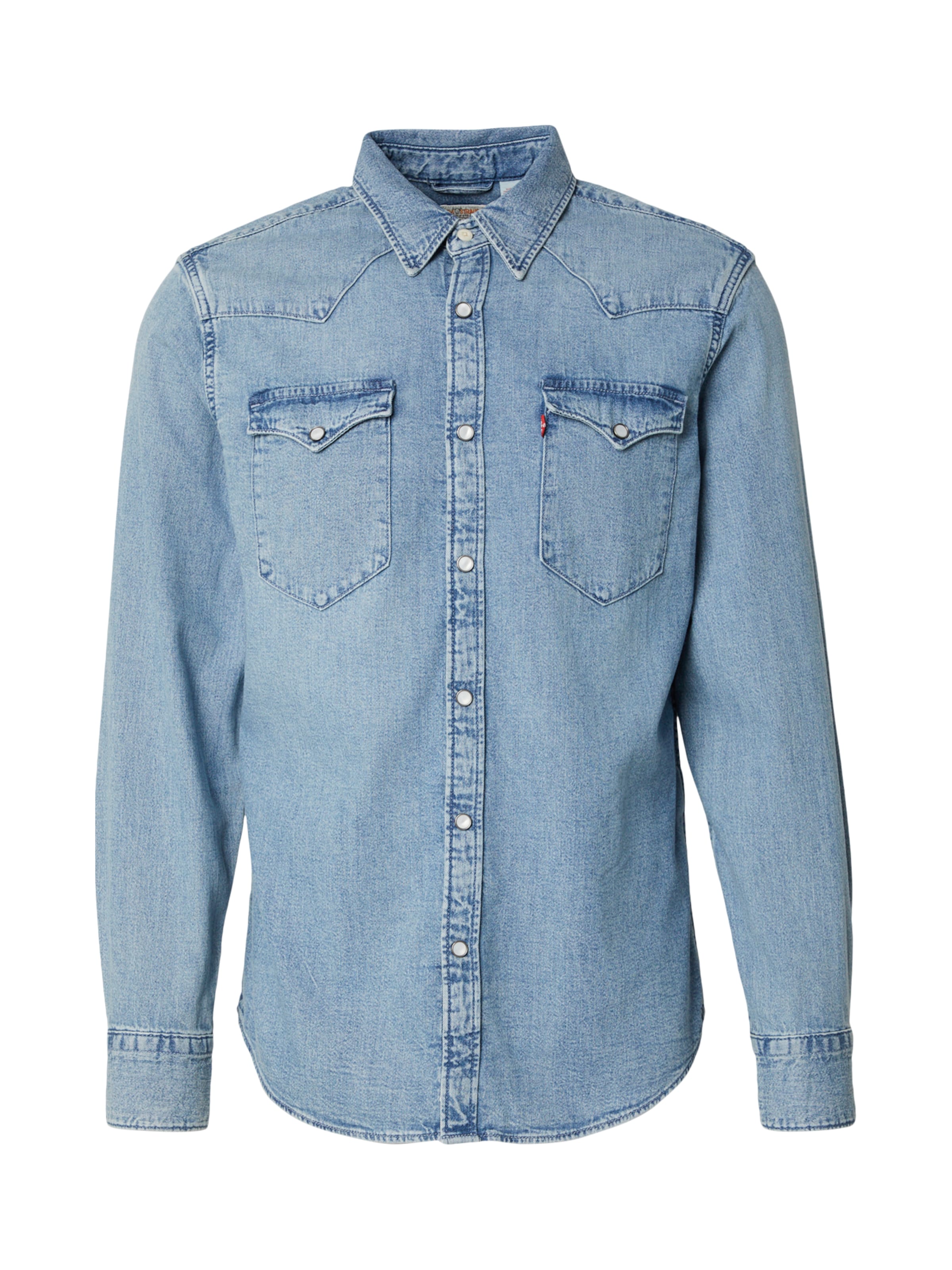 LEVI'S ® Koszula 'BARSTOW WESTERN' w kolorze niebieski: przód