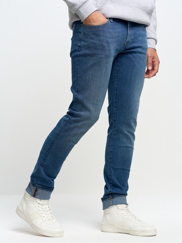 BIG STAR Slimfit Jeans 'Tedd' in Blau