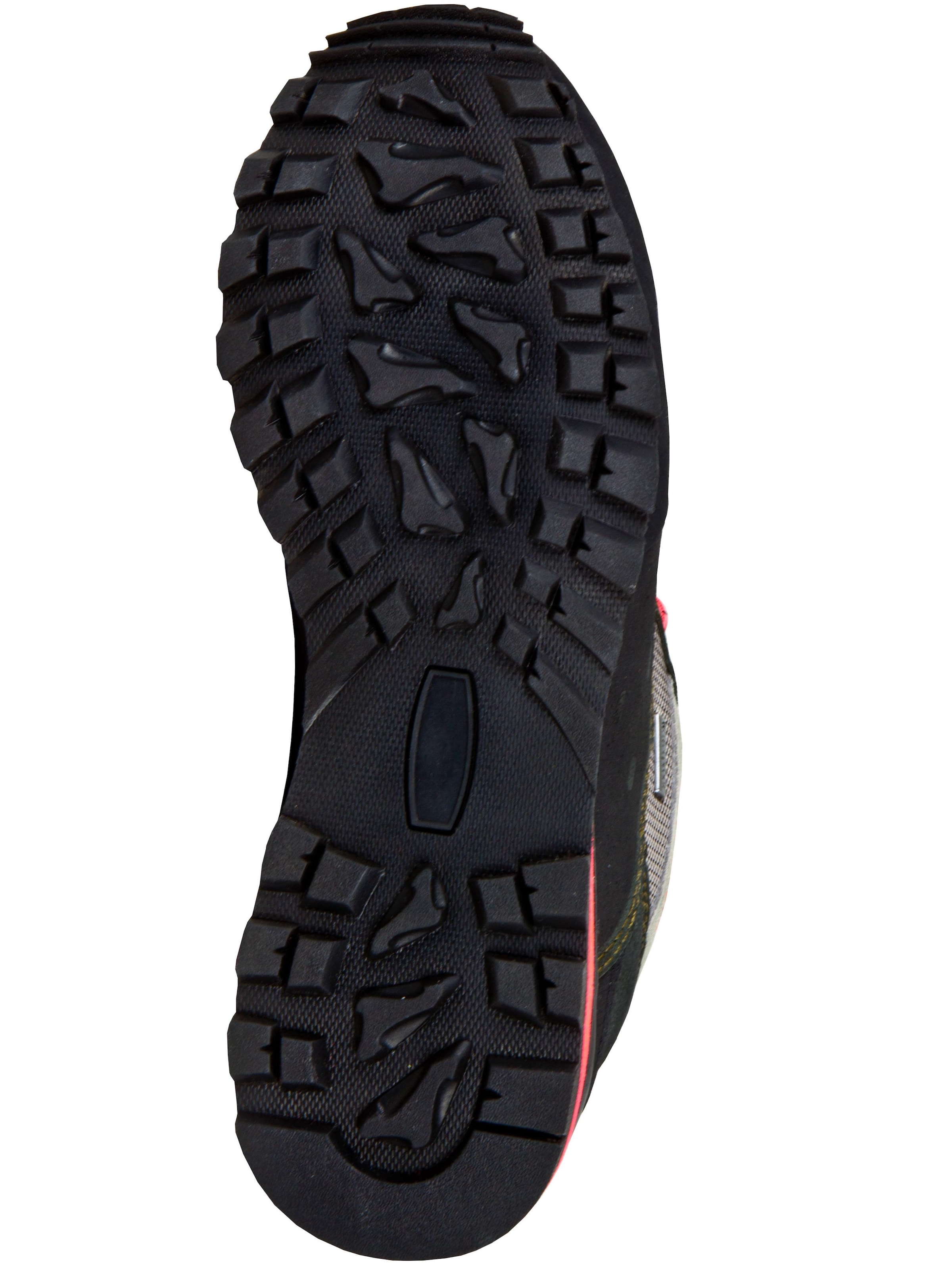 Guggen Mountain Athletic lace-up shoe 'Trekking-& Wanderschuhe PT022 Wildleder' in Black