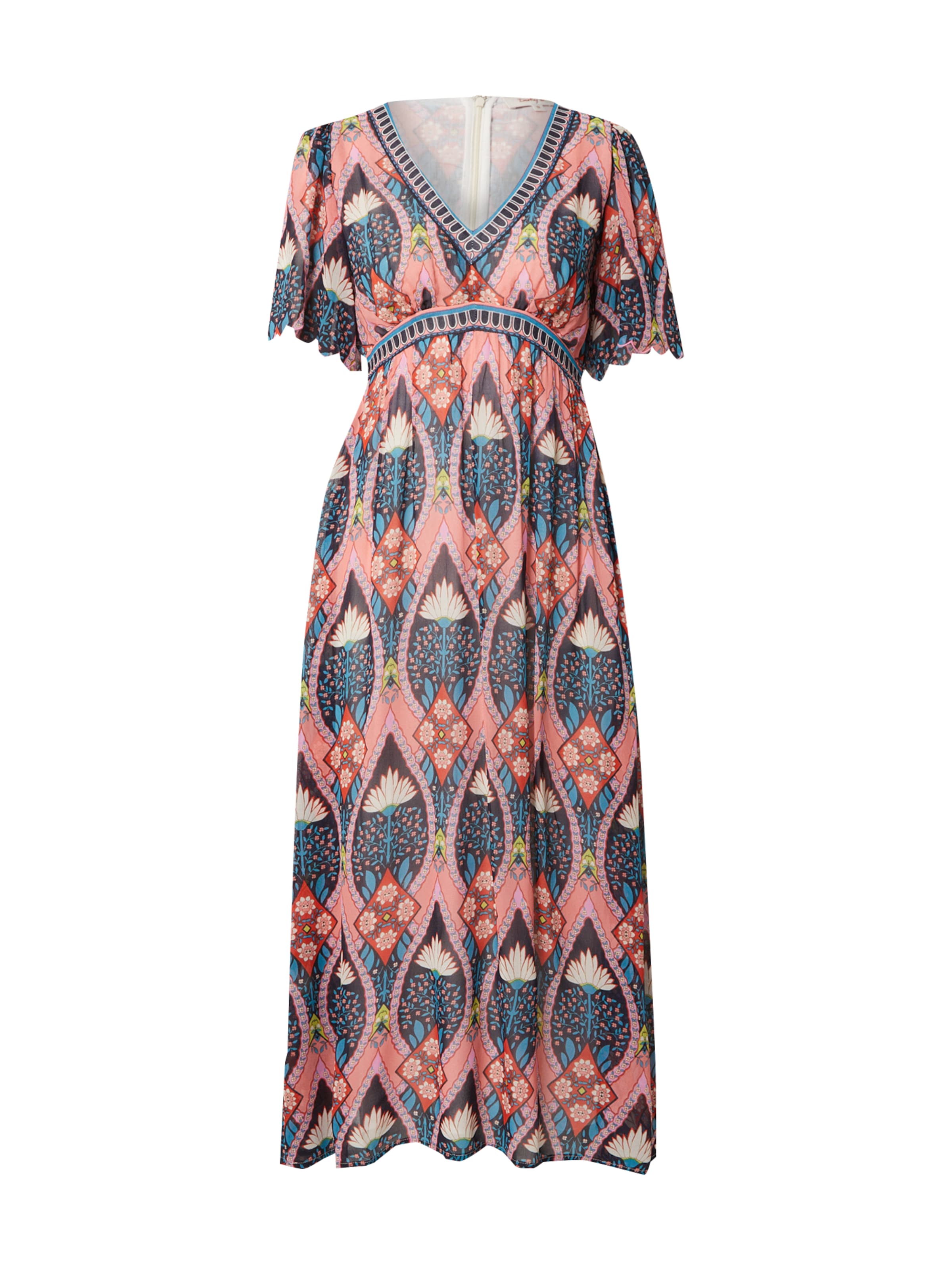 Derhy - Vestido 'PAPYRUS' en azul: frente