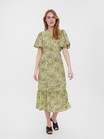 VERO MODA Jurk in Groen: voorkant