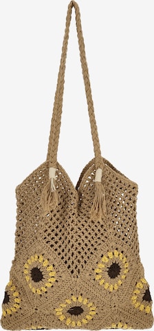 Cabas IZIA en marron : devant