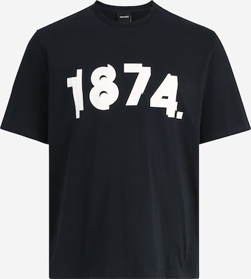 Lyle & Scott Big&Tall T-Shirt '1874' in Blau: predná strana