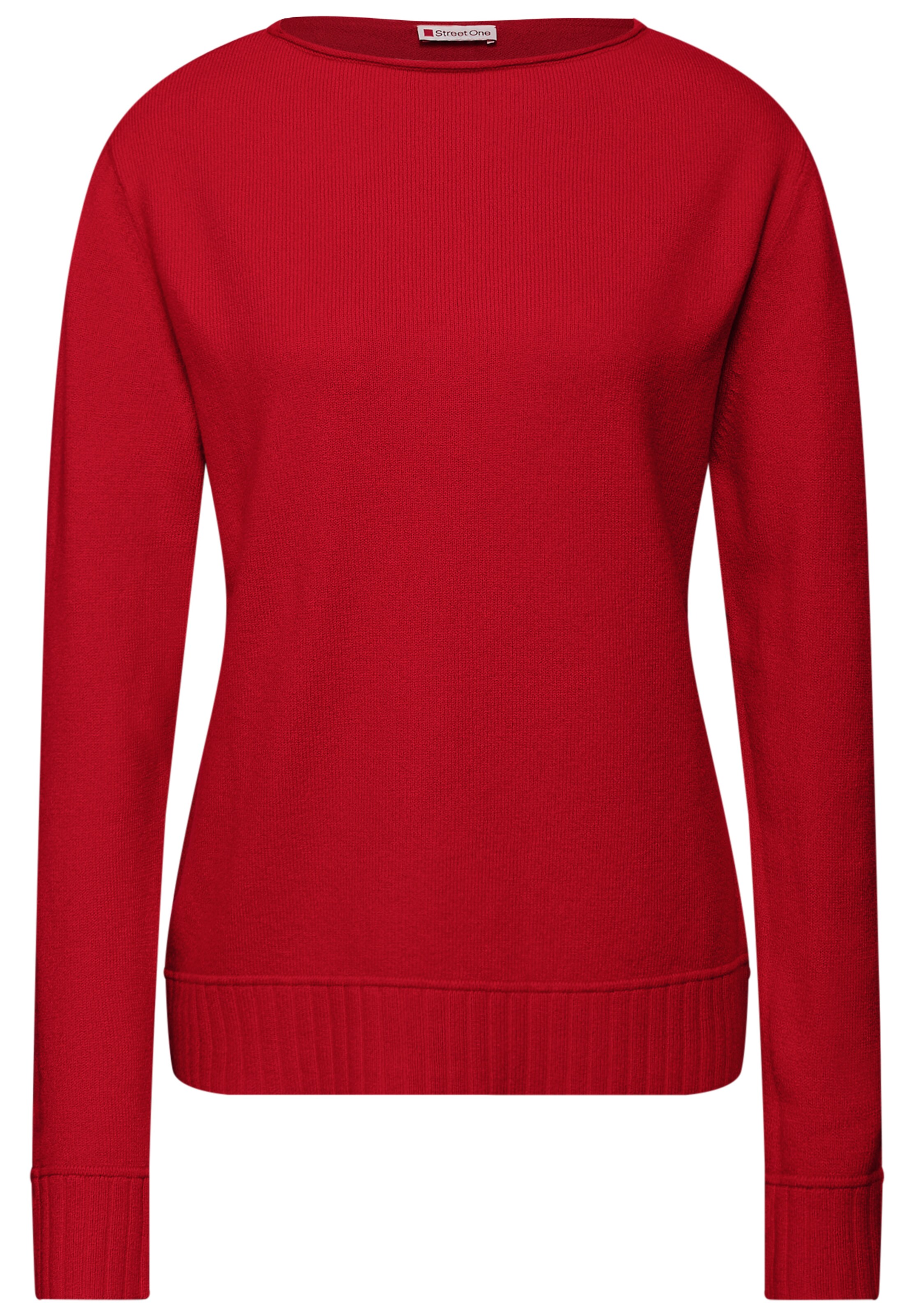 STREET ONE Pullover in Rot: Vorderseite