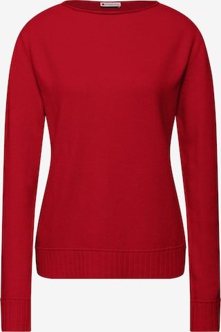 STREET ONE Pullover in Rot: Vorderseite