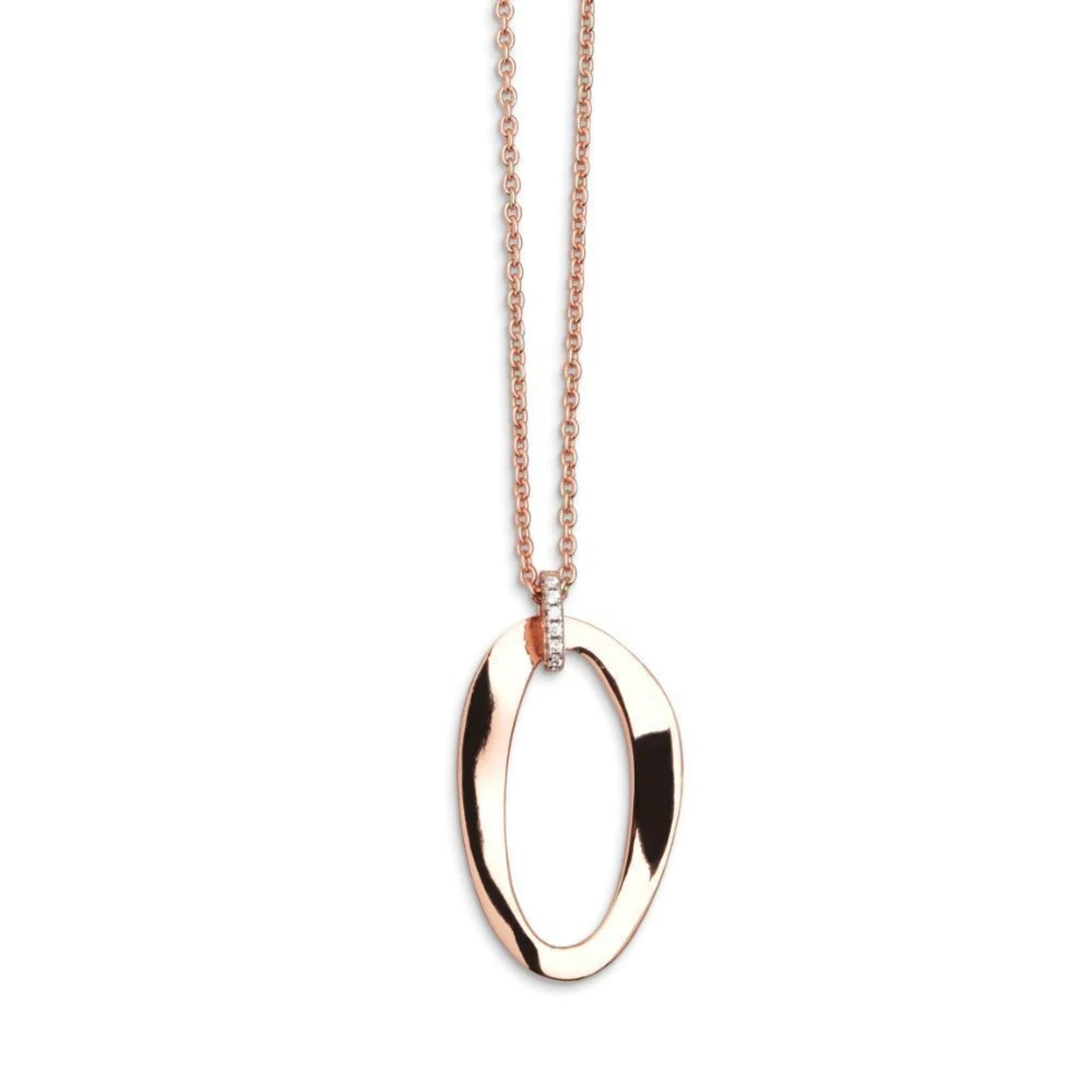 XENOX Necklace 'Calla Flash' in Gold: front