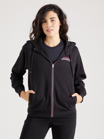 Champion Authentic Athletic Apparel Sweatjacka i svart: framsida