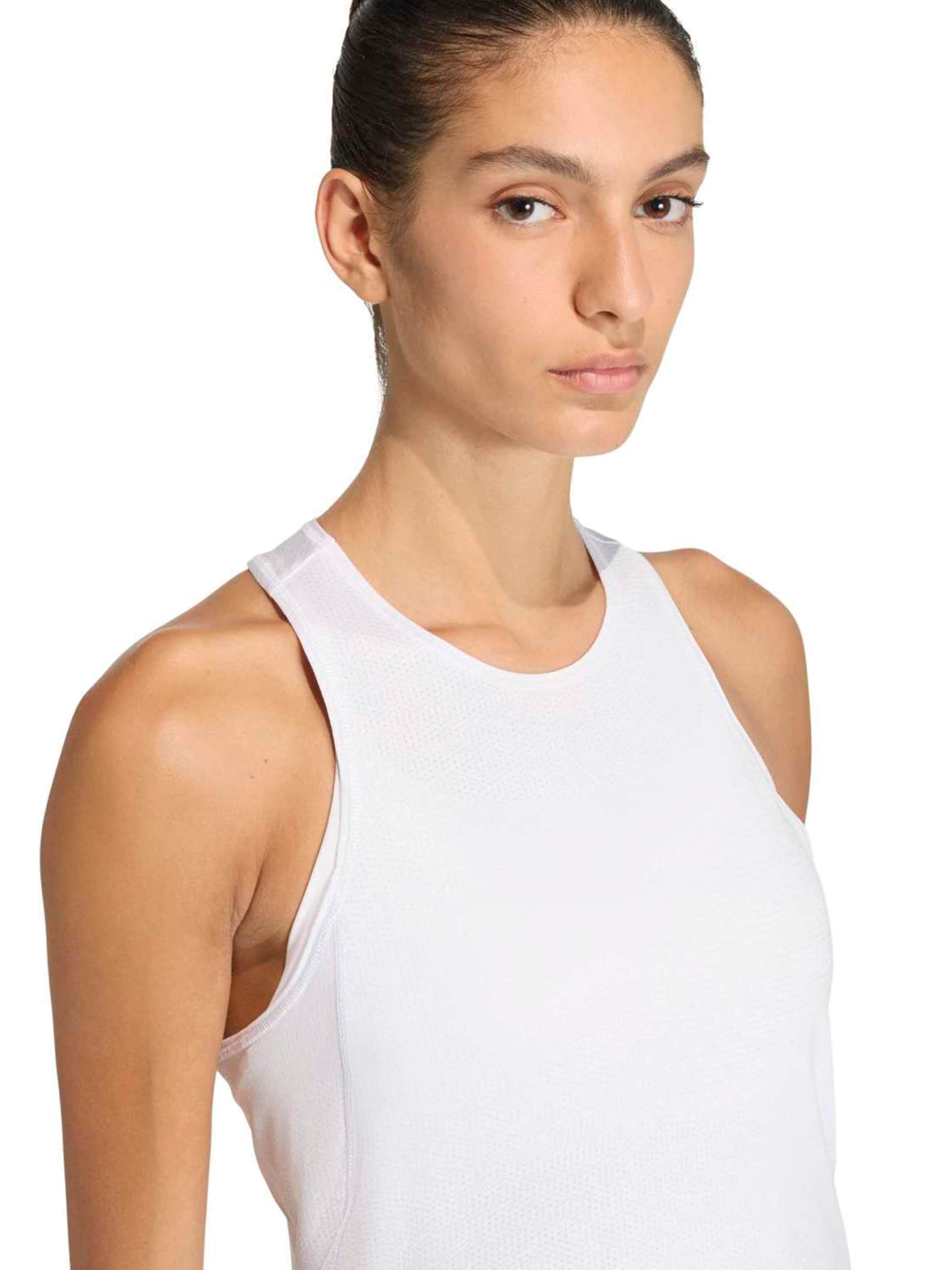 ADIDAS PERFORMANCE - Top desportivo 'CLUB' em branco