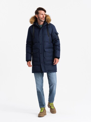 Ombre Winter jacket in Blue