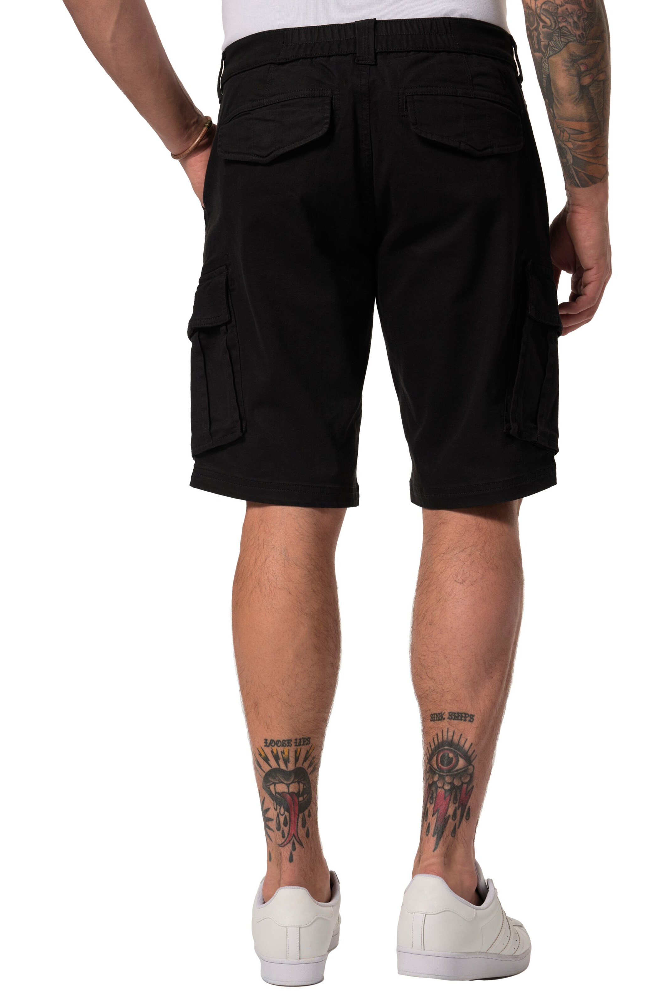 JP1880 Regular Cargobroek in Zwart