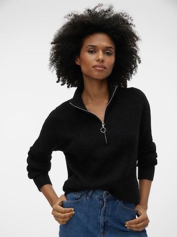 VERO MODA Sweater 'Mili' in Black