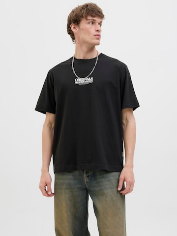JACK & JONES Shirt in Black: front