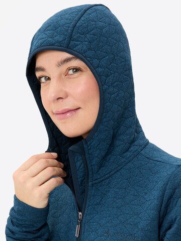 VAUDE Athletic fleece jacket 'Silda' in Blue
