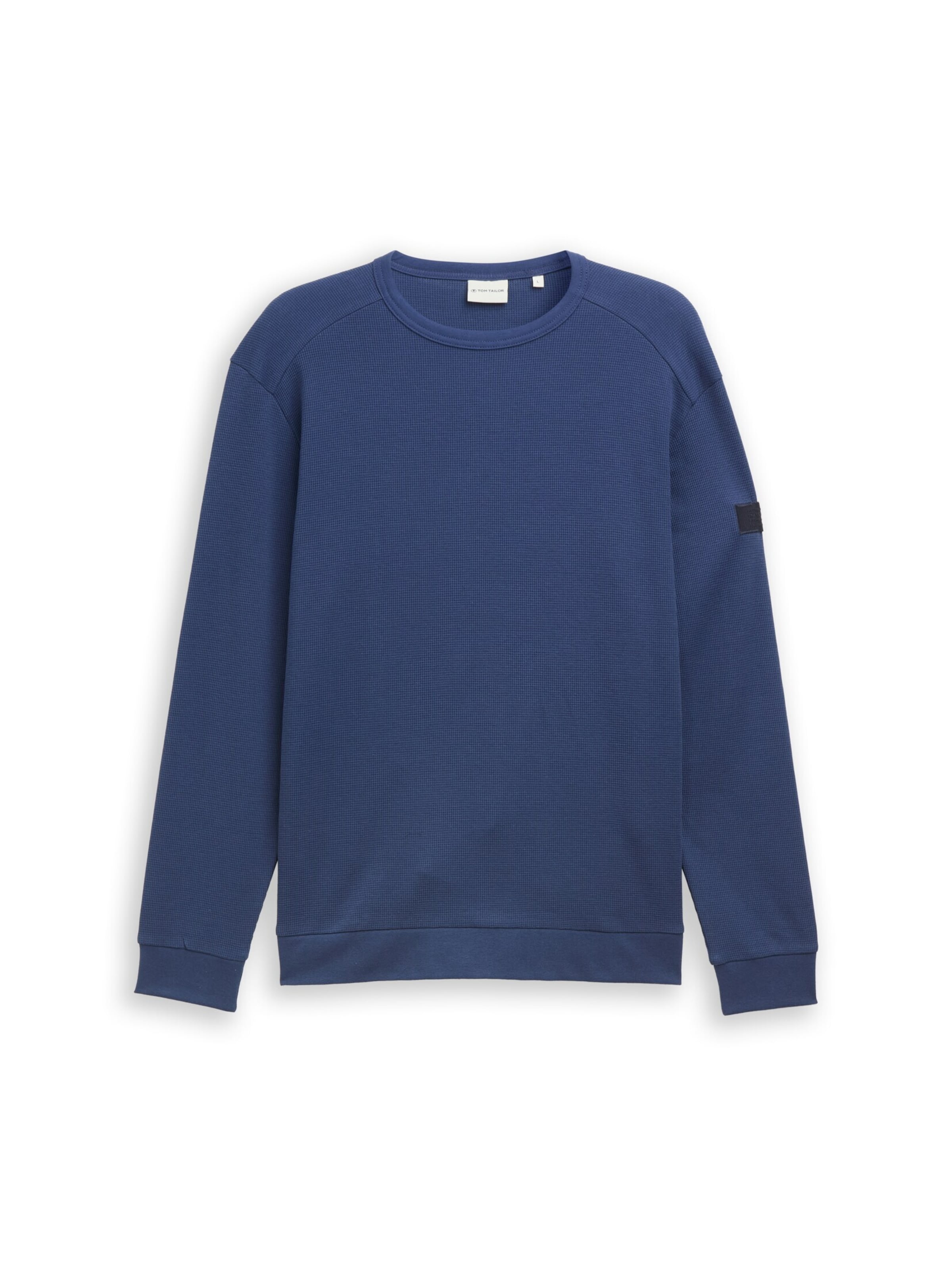 TOM TAILOR Shirt in Blue: front