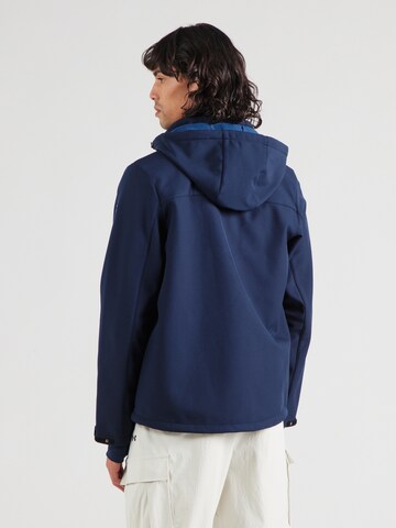 KILLTEC Яке Outdoor 'KOW 92' в синьо: отзад