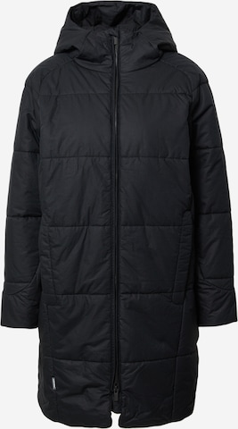 ICEBREAKER Outdoor Jacket in Black: front