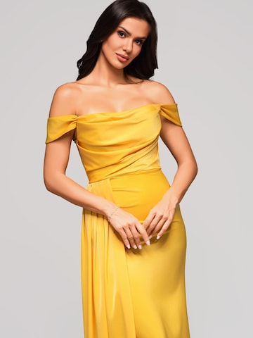 Ombre Evening dress in Yellow