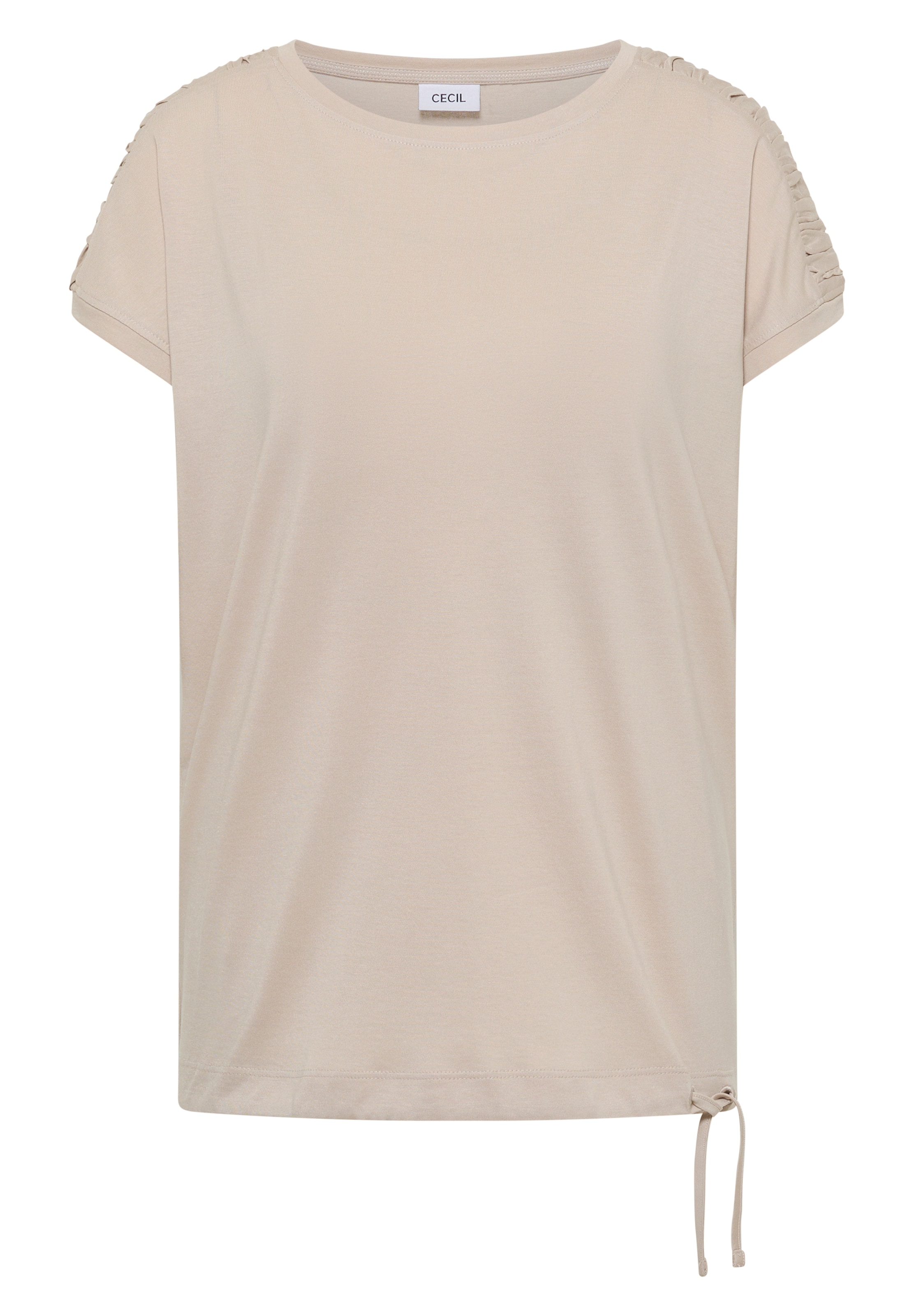 CECIL Shirt in Beige: front