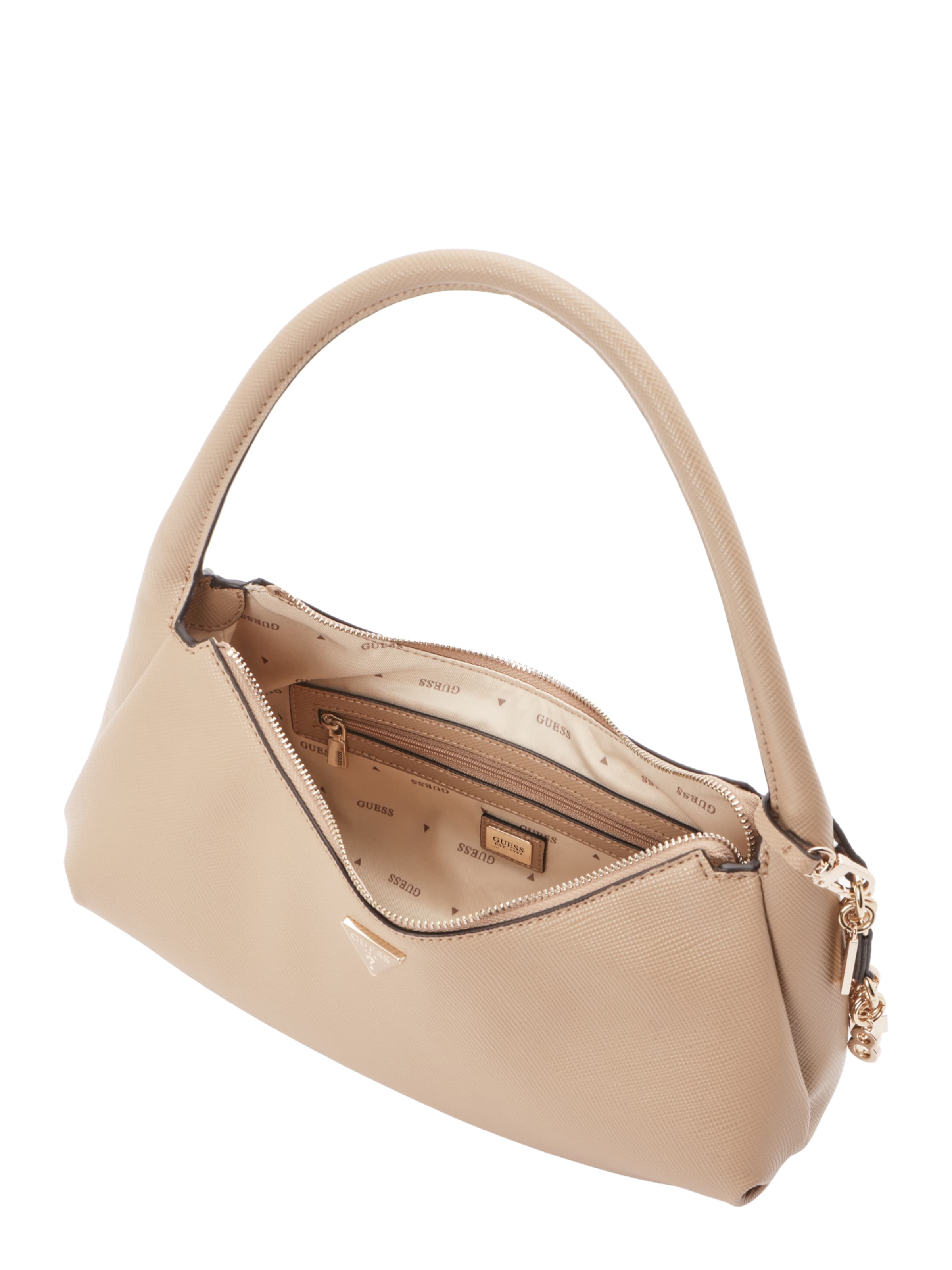 GUESS Olkalaukku 'GILDA' värissä beige