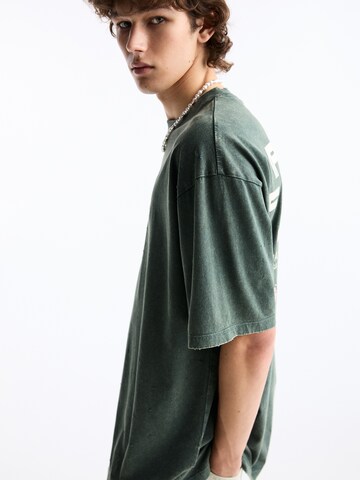 Pull&Bear T-Shirt in Grün