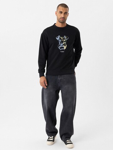 Williot Sweatshirt 'HUGO' in Black