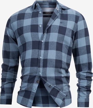 INDICODE JEANS Hemd in Blau: Vorderseite