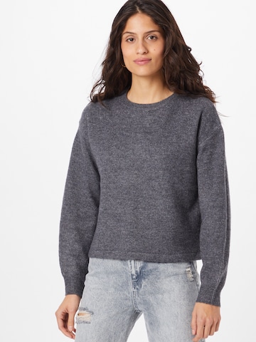 PIECES Pullover 'Cindy' in Grau: predná strana