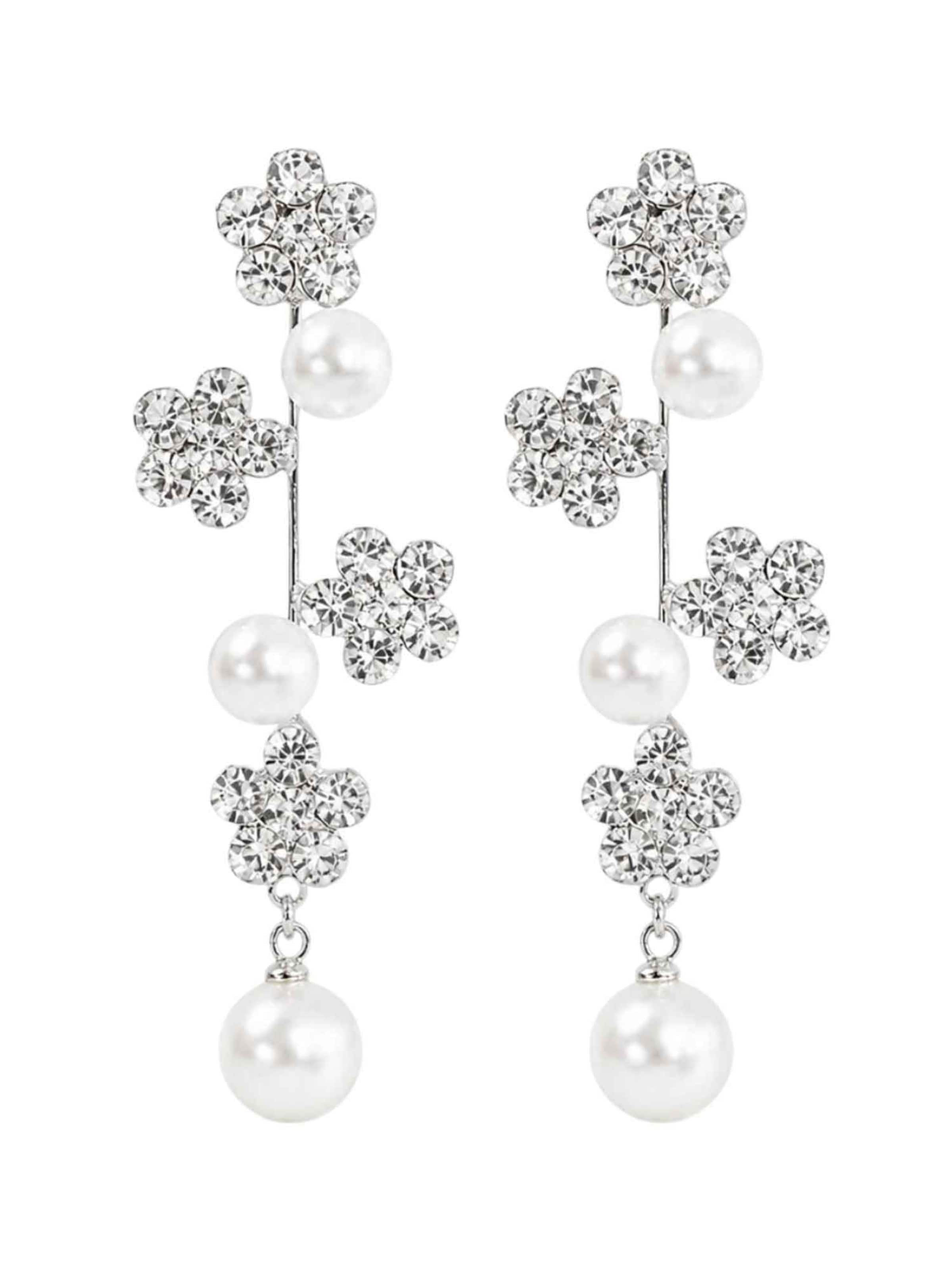 RteRme Oorbellen 'Gayle Earrings' in Zilver: voorkant