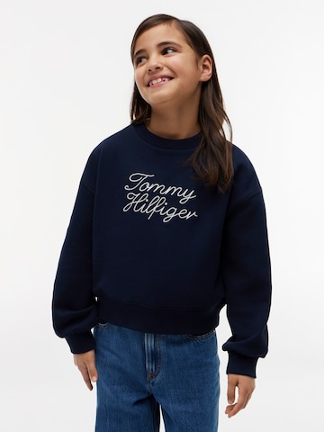 TOMMY HILFIGER Mikina – modrá: přední strana