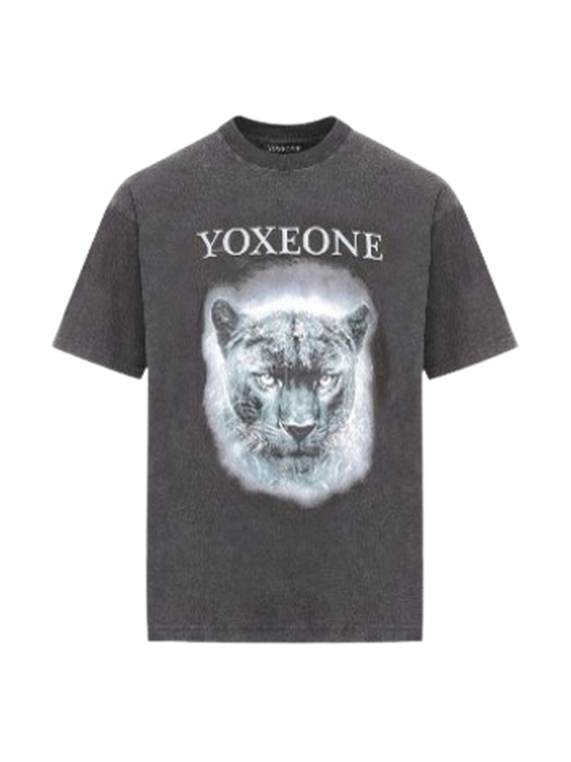 Yoxeone Sweatshirt 'SPRIT PANTERE' i grå