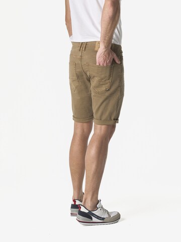 KOROSHI Slimfit Jeans i brun