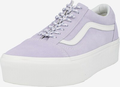 VANS Baskets basses en violet clair / blanc, Vue avec produit