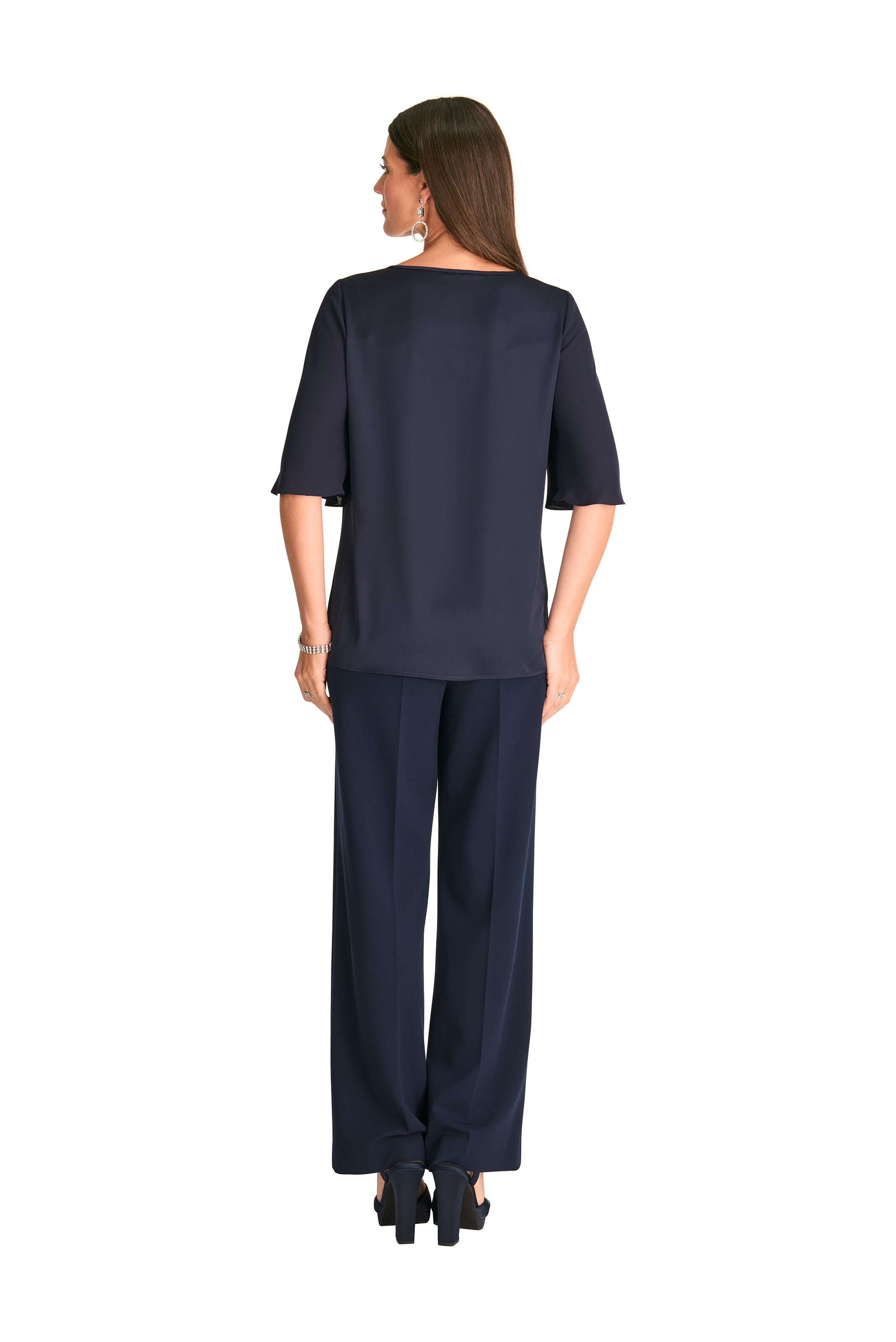 HERMANN LANGE Collection Bluse in Blau