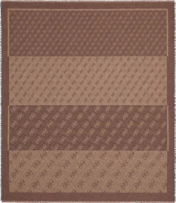 Foulard 'LINDSEY JACQUARD KEF AW5526 VIS03' di GUESS in marrone: frontale
