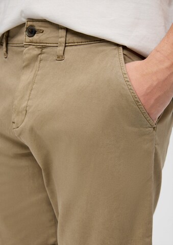 Regular Pantalon QS en beige