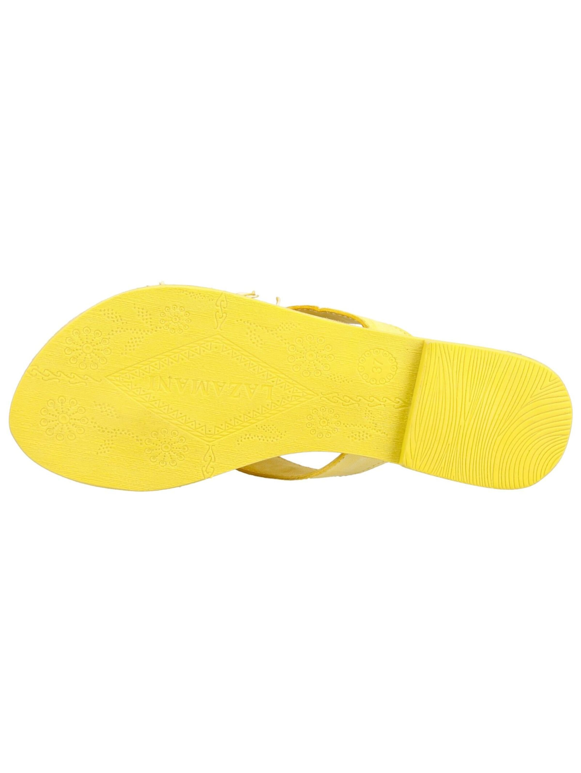 LAZAMANI Mules in Yellow