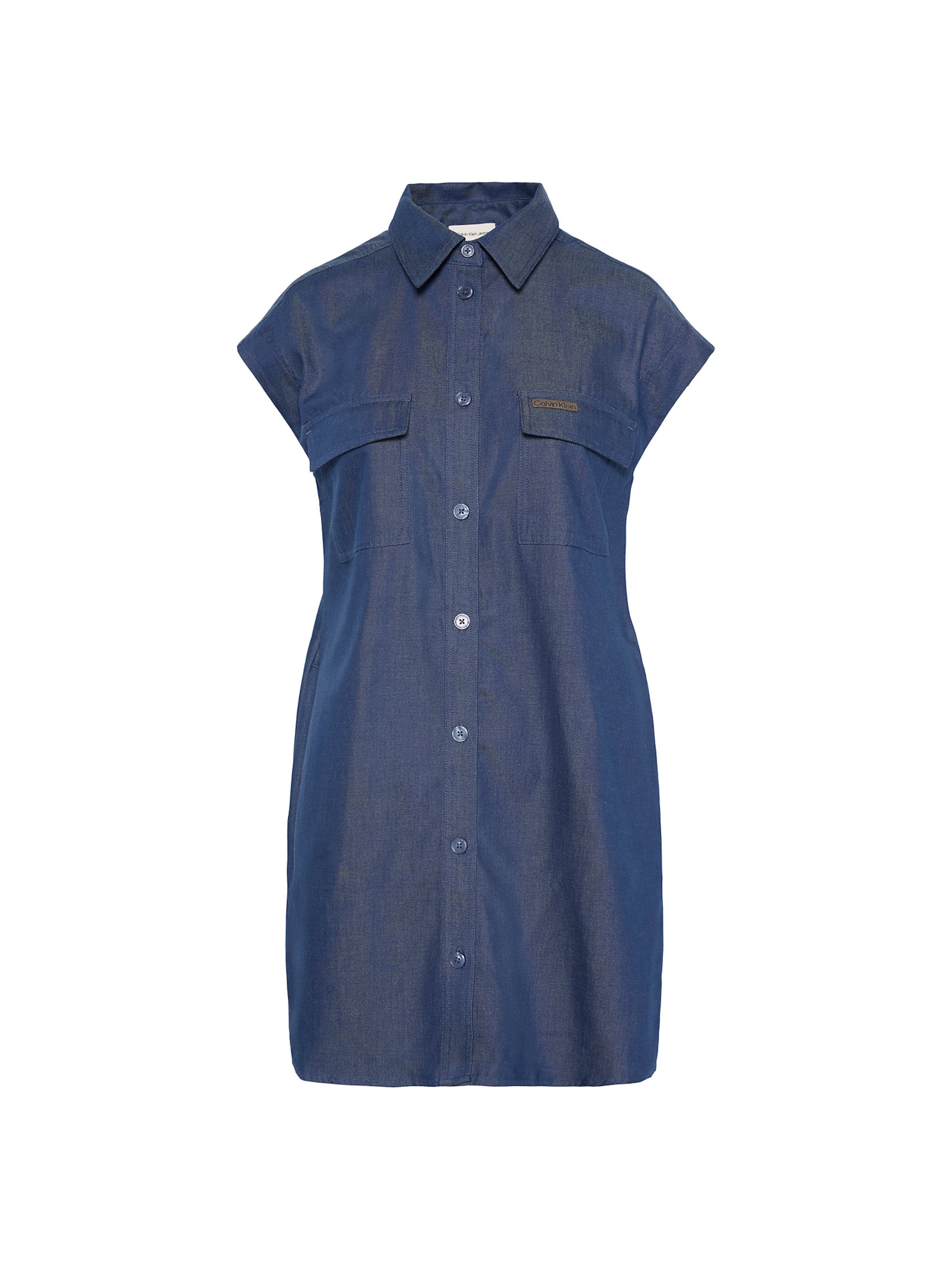 Calvin Klein Jeans Kleid in Blau: Vorderseite