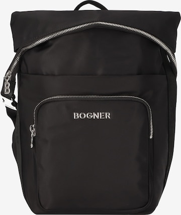 BOGNER Rucksack 'Illa' in Schwarz: predná strana