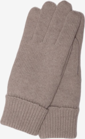 Mezzoguanti 'Brit' di KESSLER in beige: frontale