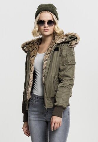 Urban Classics Jacke in Grün