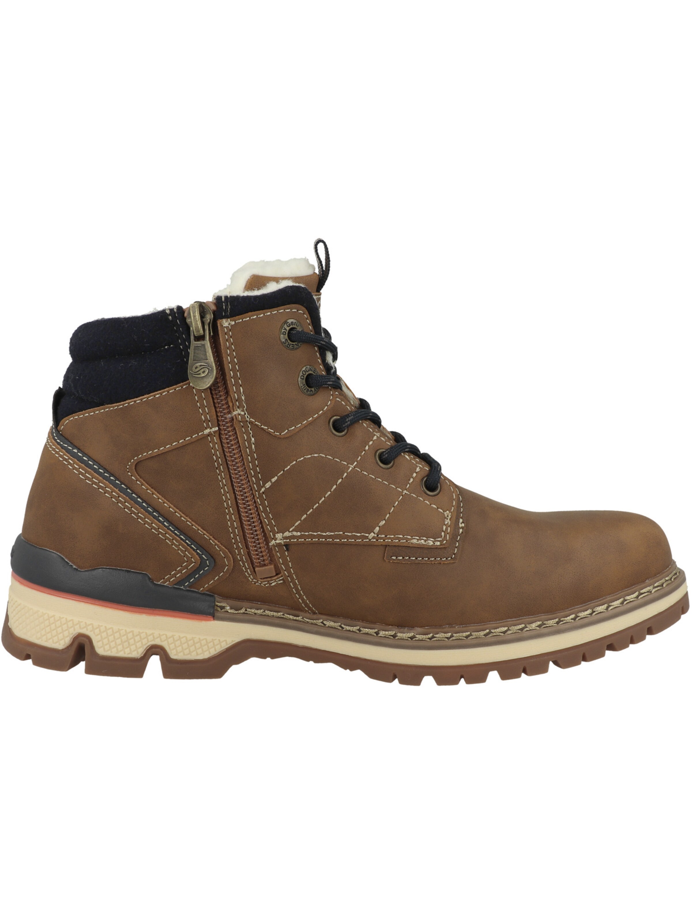 Boots stringati di Dockers by Gerli in marrone