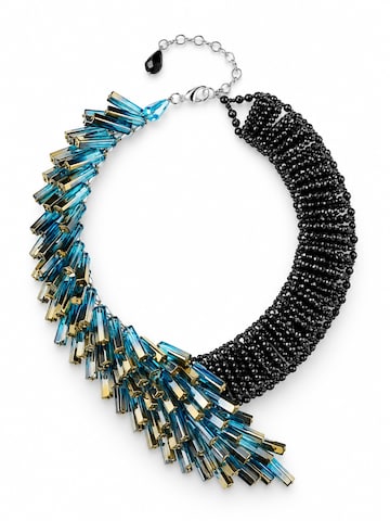 COLLEZIONE ALESSANDRO Necklace 'Onyx' in Blue: front