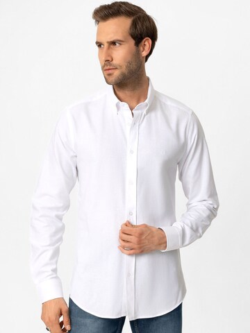 Dandalo Regular fit Button Up Shirt in Orange