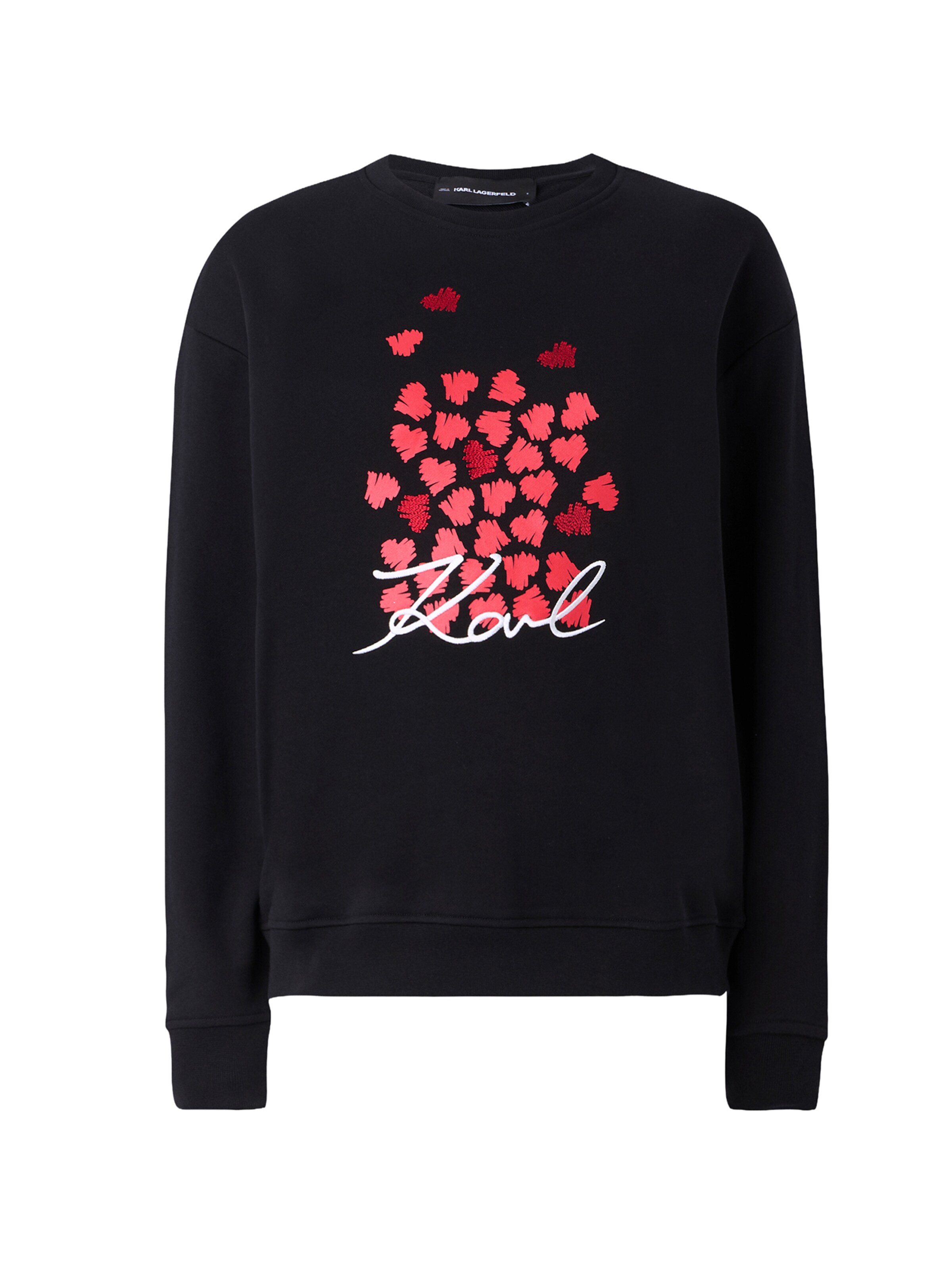 Karl Lagerfeld Свитшот в Черный: спереди