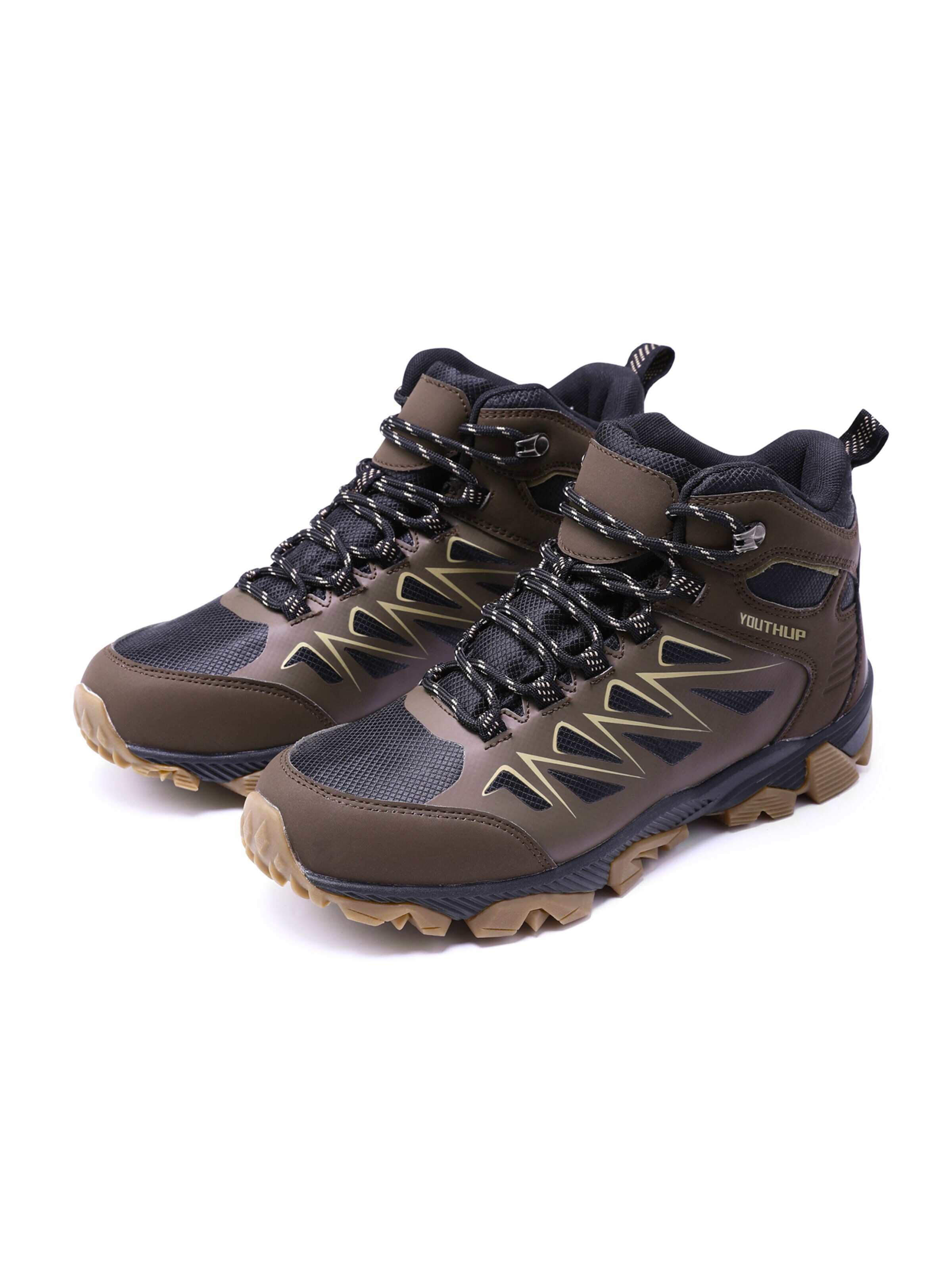 YOUTHUP Athletic Shoes 'Gipfel' in Brown