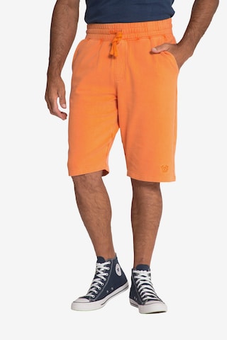 JP1880 Loosefit Broek in Oranje: voorkant