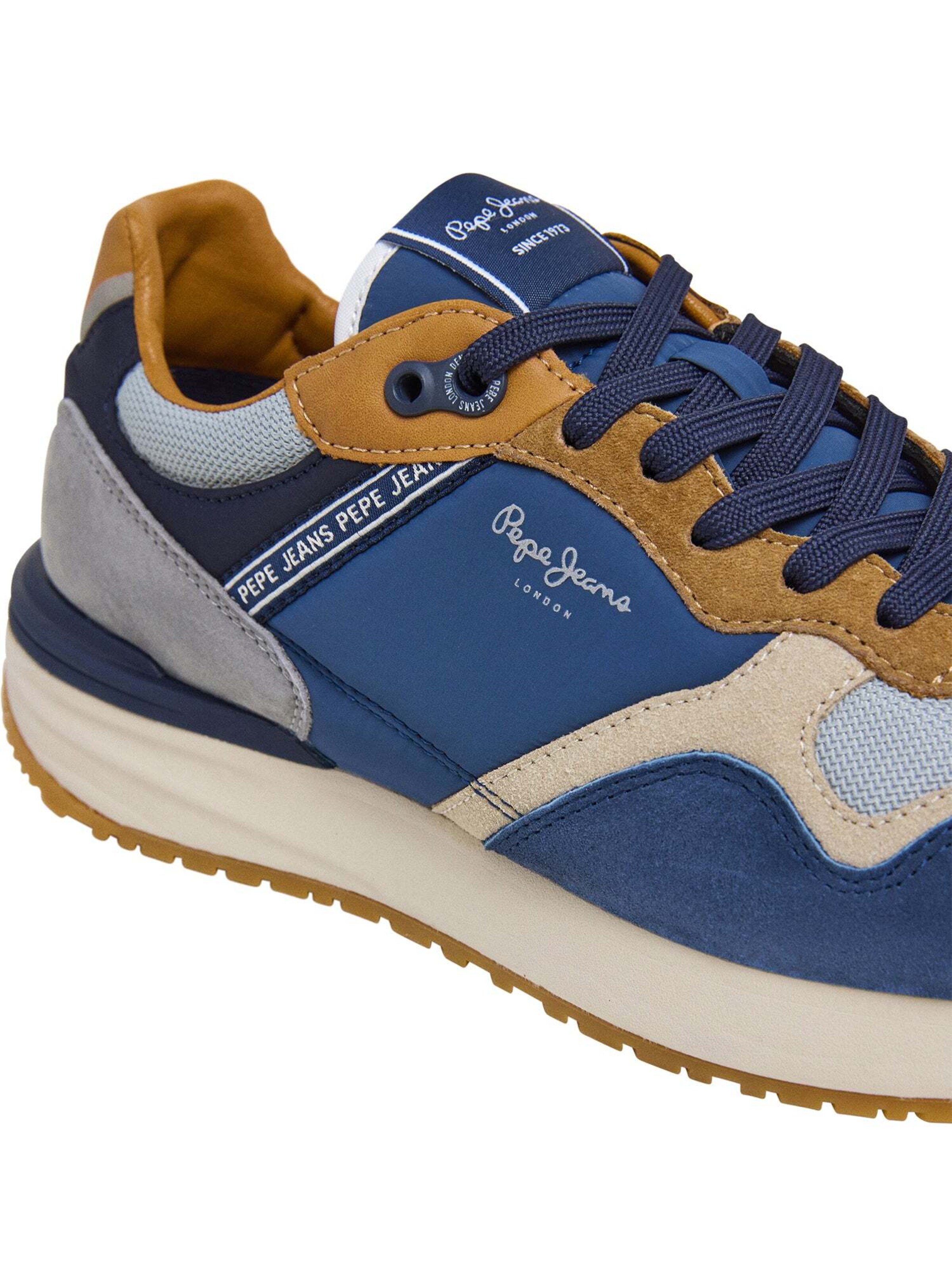 Sneaker bassa 'Buster Pro' di Pepe Jeans in blu